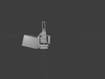 DSHK Heavy Machinegun Free 3D model