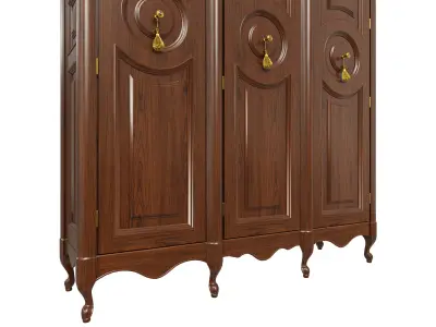 Classic cabinet 07 07 3D model
