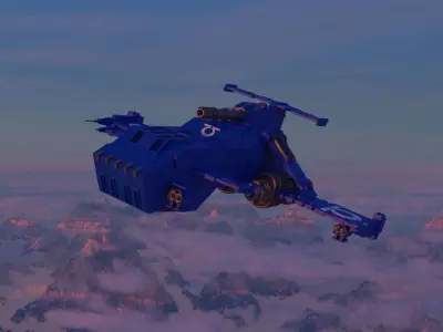 Thunderhawk Gunship  3D model