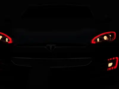 tesla car s 2013 Free 3D model
