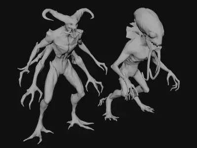 Creature Monsters 3D model purchase
