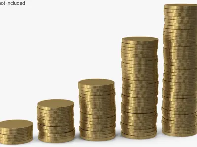 Gold Coin 3D model