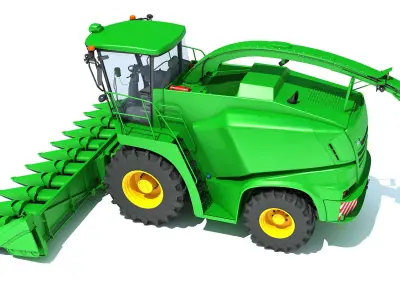 Combine Harvester 22 3D model