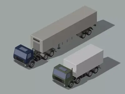 freight transportation  3D model
