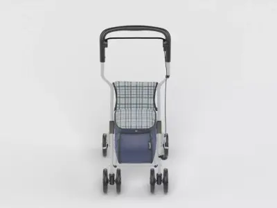 Baby stroller 3D model 3D model order