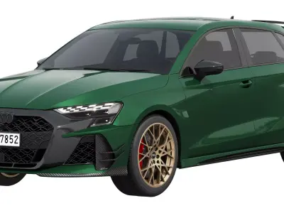 Audi RS3 Sportback competition limited 2026 3D model