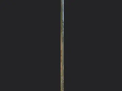 Rapier sword Low-poly 3D model purchase