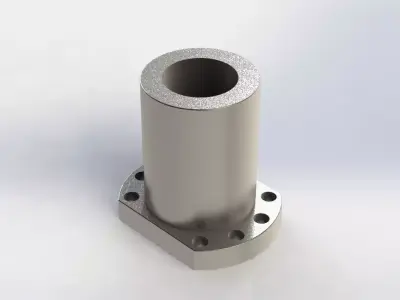 Porca OBR RSFD 4010 4 Nut 3D model