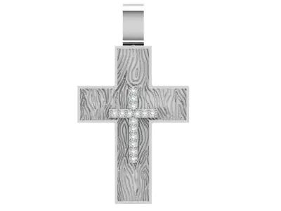 CROSS PENDANT CR08 3D print model