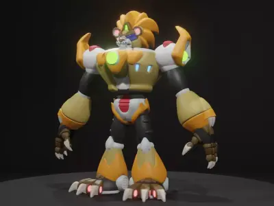 Slash Beast 3D model