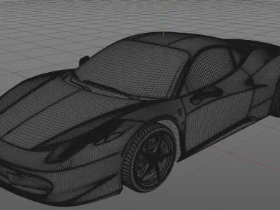 Ferarri Italia Model 3D model
