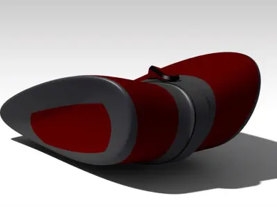 Motorcycle fuel tank Free 3D model