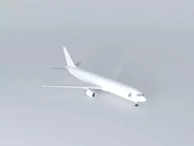 Boeing 767-300F Free 3D model