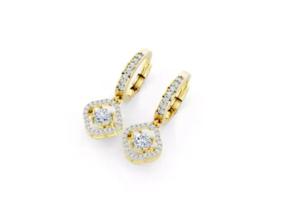 Earrings - 1 3D model