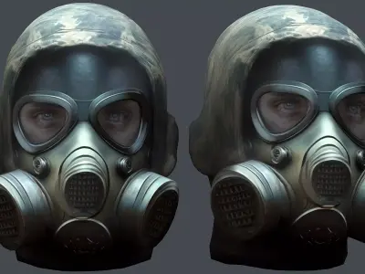 Helmet 3d model military combat Military Low-poly Low-poly  Low-poly 3D model shop