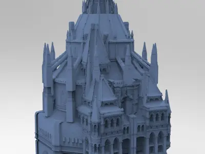 Minister for magic Grand Tower 3D model