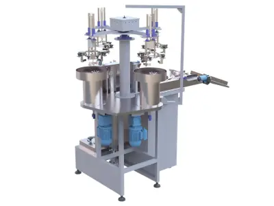 industrial cake pan cleaner 3D model