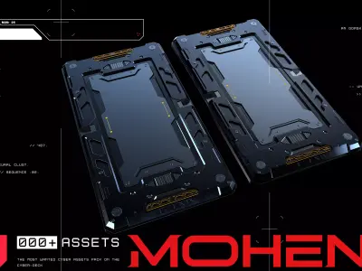 High-Detail Sci-Fi Asset 3D model