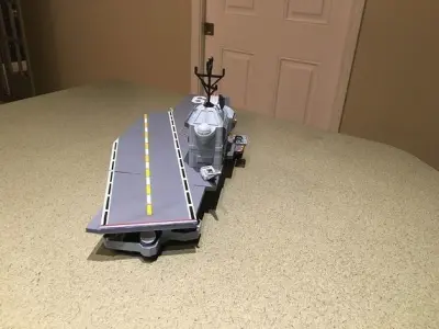 aircraft carrier INS Vikramaditya 3D print model