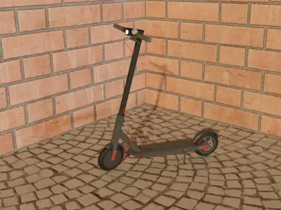 Electric Scooter Xiaomi M365 Free 3D model
