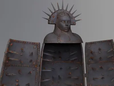 Iron Maiden  Low-poly 3D model