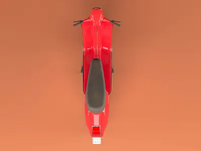 vespa scooter  3D model