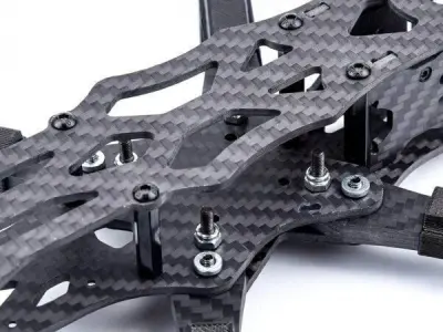 FPV Frame Apex HD 7 Low-poly 3D model