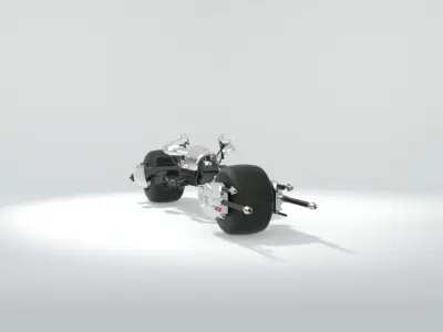batpod motocycle 3D model