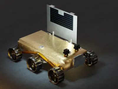 Chandrayaan 3 Rover - Pragyan  3D model