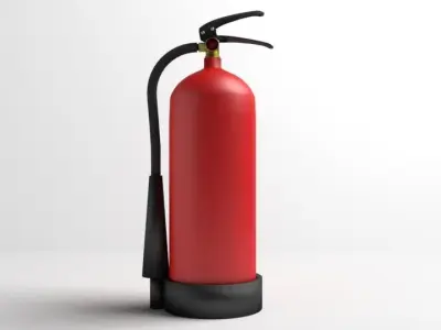 Fire Extinguisher 3 3D model