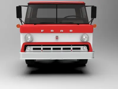 Ford C-600 1972 3D model