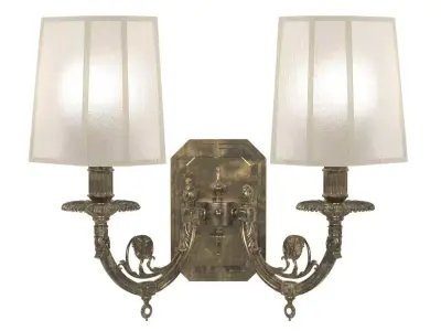 Arizzi 495 classic two arms  sconce 3D model