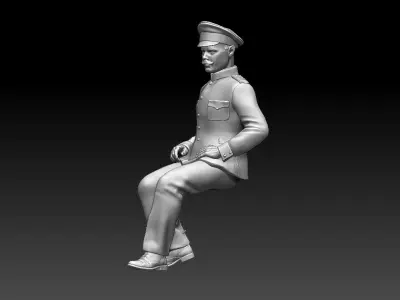 PASSENGER 3D print model 9
