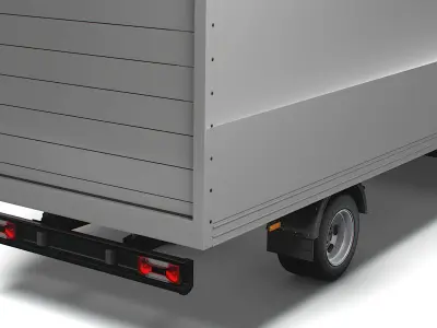 Iveco Daily Luton Box 2014 3D model