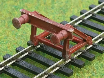 Railway Buffer Stop Mod1 1-87 resin 3D print model