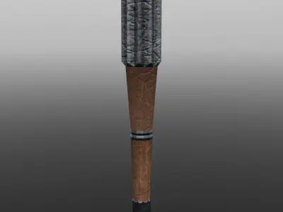 Modular Melee - Baseball Bat Pack Low-poly 3D model