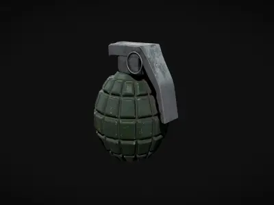 Frag Grenade 3D model