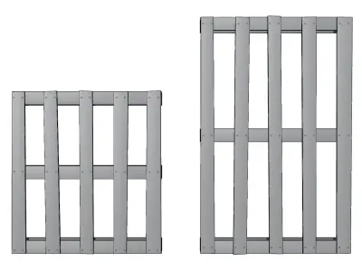 Pallets Low-poly 3D model
