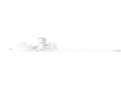 Train Bookmark 3D print model