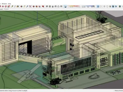 Sketchup Hotel 106 3D model