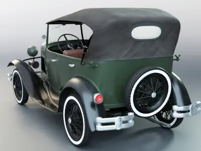 GAZ-A 1932-1936 Free 3D model