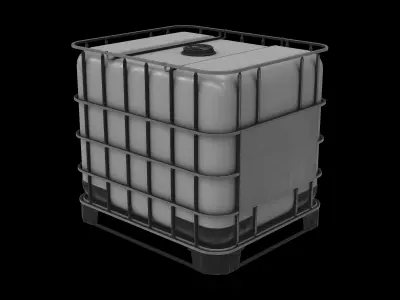 water tank 01 3D model