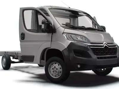 Citroen Jumper Chassis HQInterior SCab 3800WB 2023 3D model