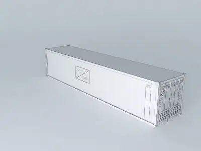 Costa container Line Free 3D model