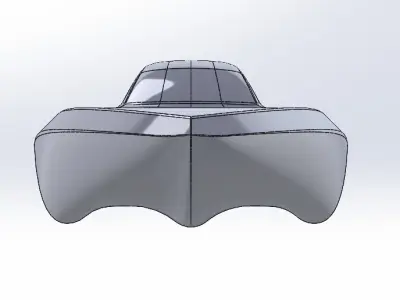 motor boat 3D model shop