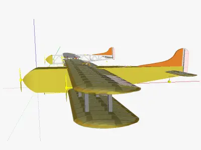 AT freight aircraft 3D model