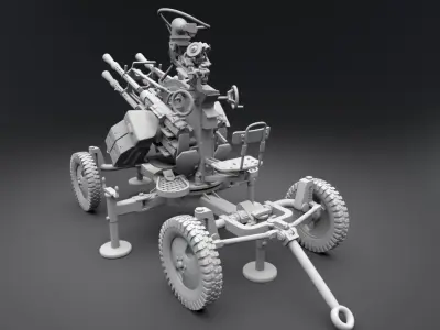 ZPU 4 Scale model 3D print model