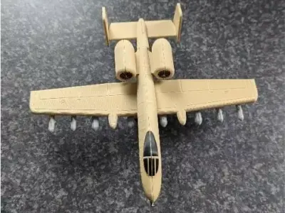 A10 Plane Kit Card 3D print model