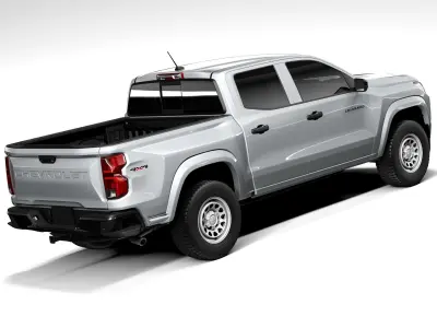 Chevrolet Colorado WT 2023 3D model purchase