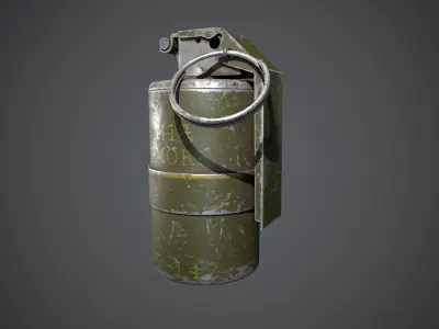 M18 GRENADE Low-poly 3D model